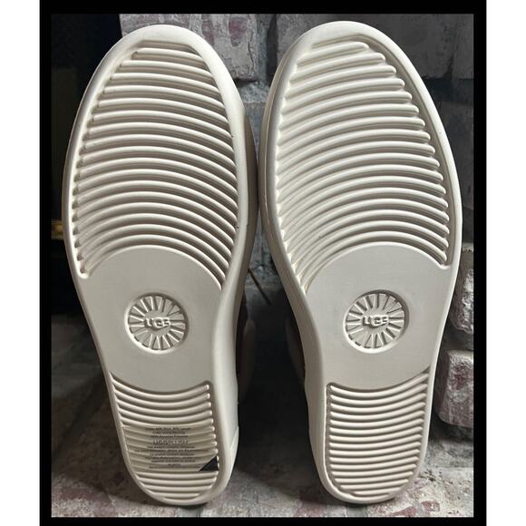 UGG Women Cakewalk UGGplush Wool Blend Upper Leather High Top Sneaker Size 8 - Picture 7 of 8